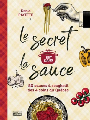 cover image of Le secret est dans la sauce